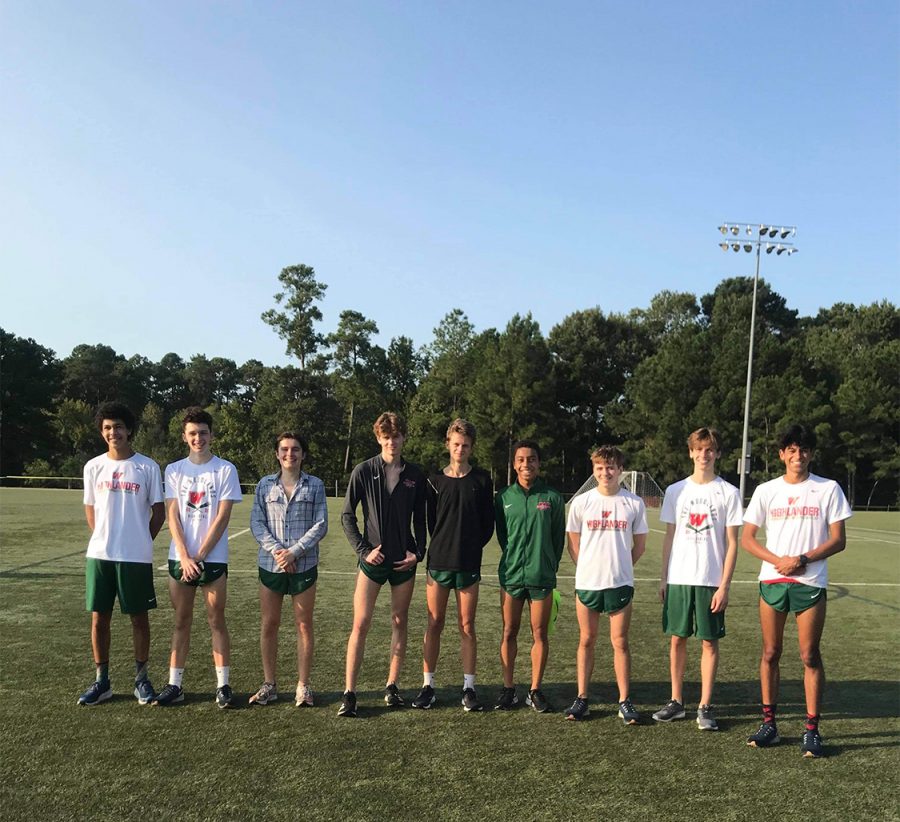 The Boys Varsity A team at Bear Branch Park on Saturday, Oct. 5