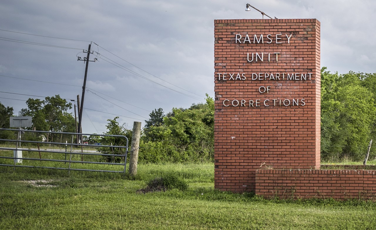The Ramsey unit was opened in 1908 and has a capacity of 1,570 inmates.