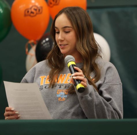 Alannah looks forward to joining her older sister at Tennessee next year.