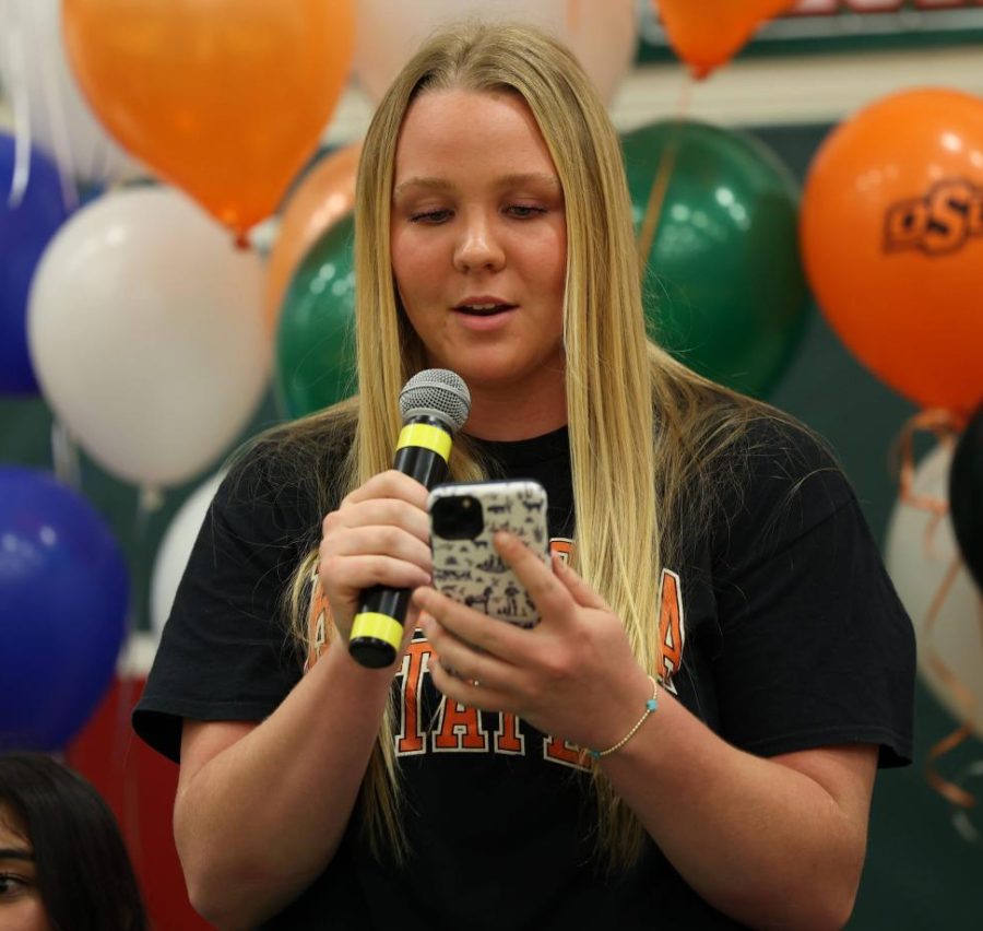 Saylor Davis has an injury this year, but looks forward to her time at OSU.