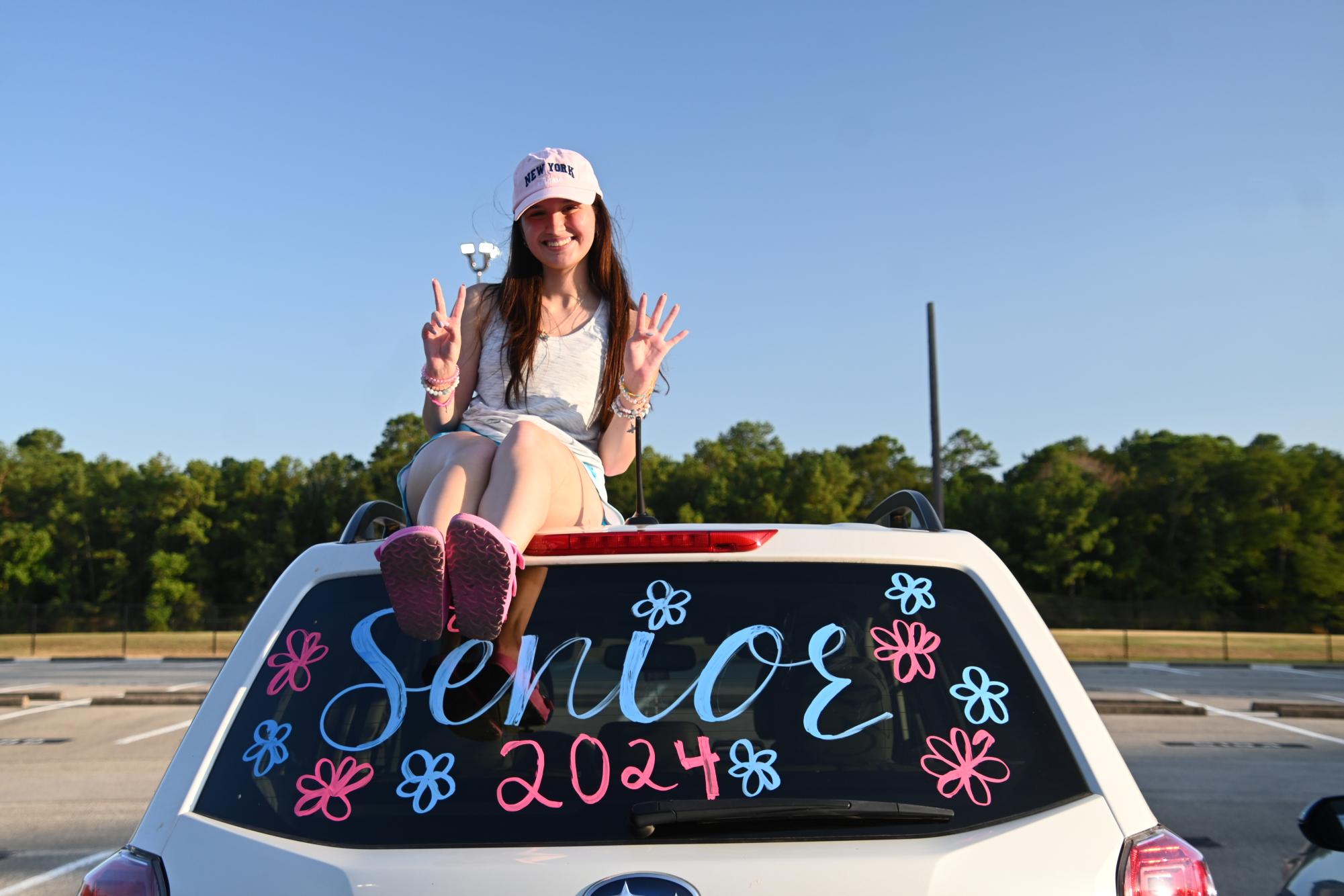 Class of 2024 Senior Car Decorating! The Caledonian