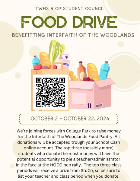 The QR code in the flyer will lead you to the donation link! 