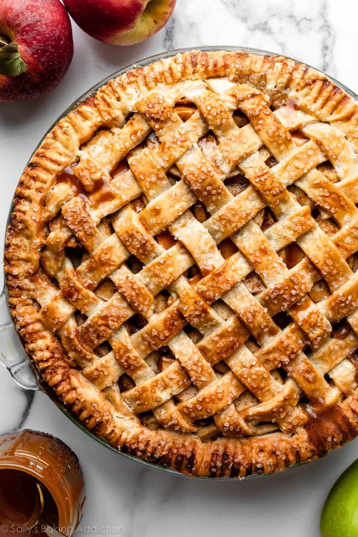 A beautiful, flaky pie crust to satisfy anyone's sweet tooth!