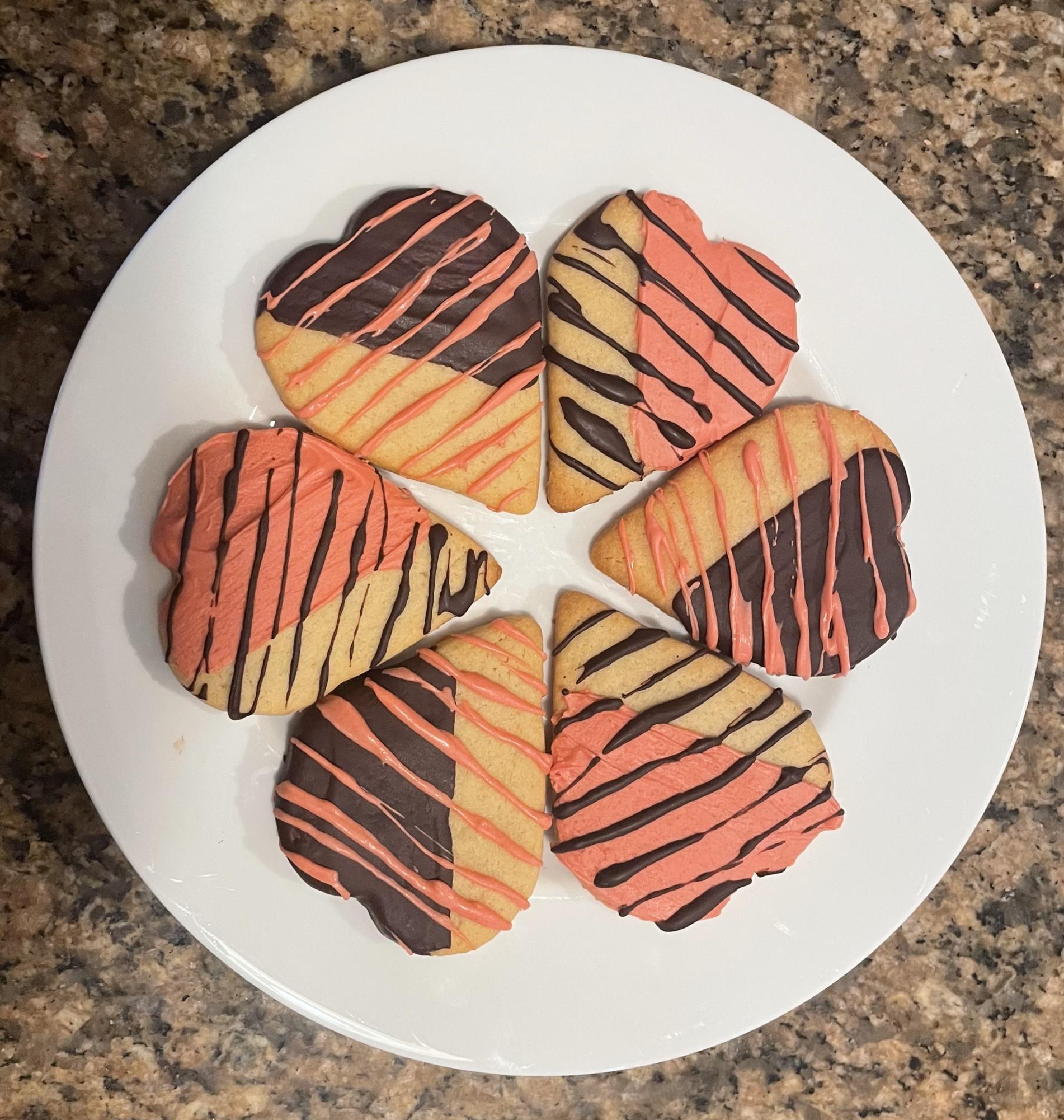 Decorated sugar cookies that are the perfect sweet treat!