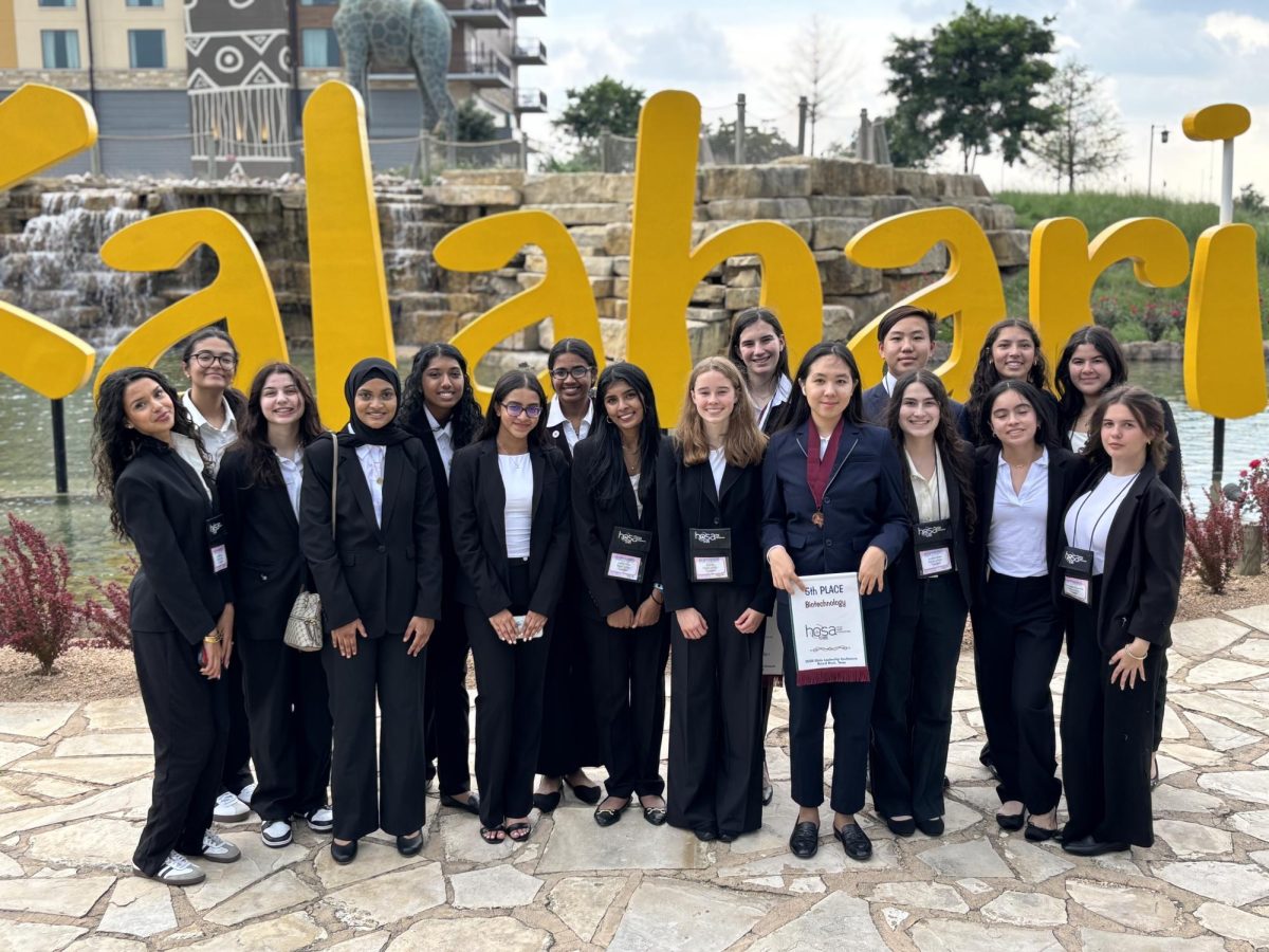 HOSA students compete at Kalahari in Round Rock, Texas. Photo provided by Mrs. Baker