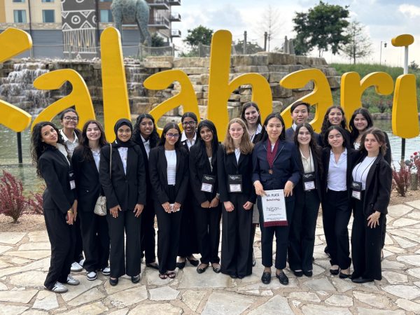 HOSA students compete at Kalahari in Round Rock, Texas. Photo provided by Mrs. Baker