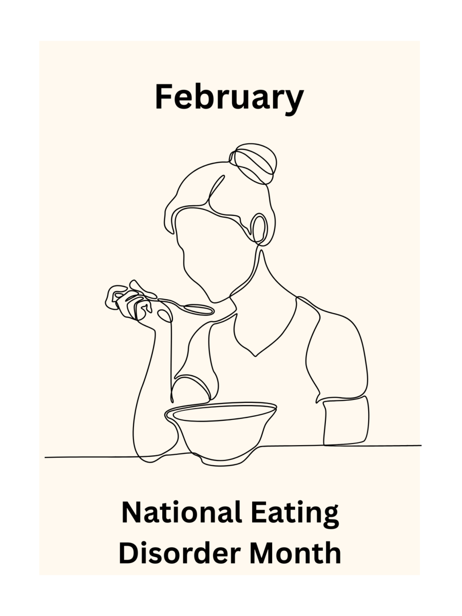 February is National Eating Disorder Month.