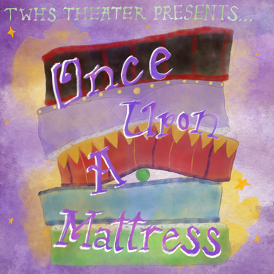 Promotional poster for the show, Once Upon A Mattress
