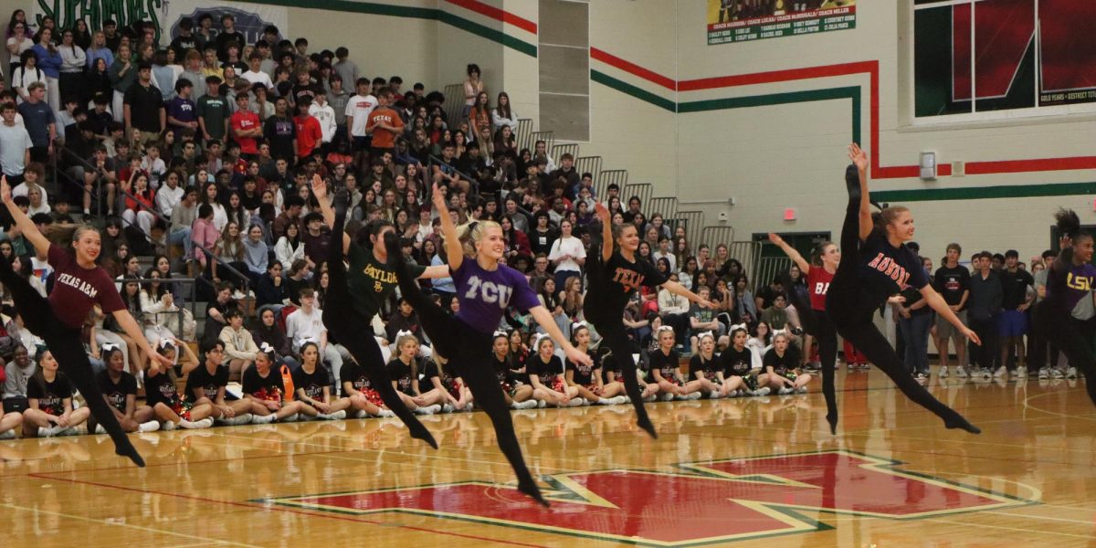 Highsteppers perform a choreographed dance to Justin Timberlake’s ‘Can’t Stop the Feeling’ and other assorted songs.