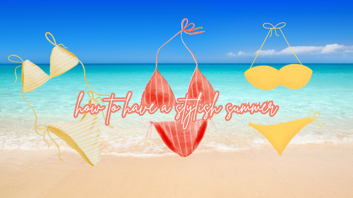Bathing suit options infographic made on Canva by Bella Herrera. 