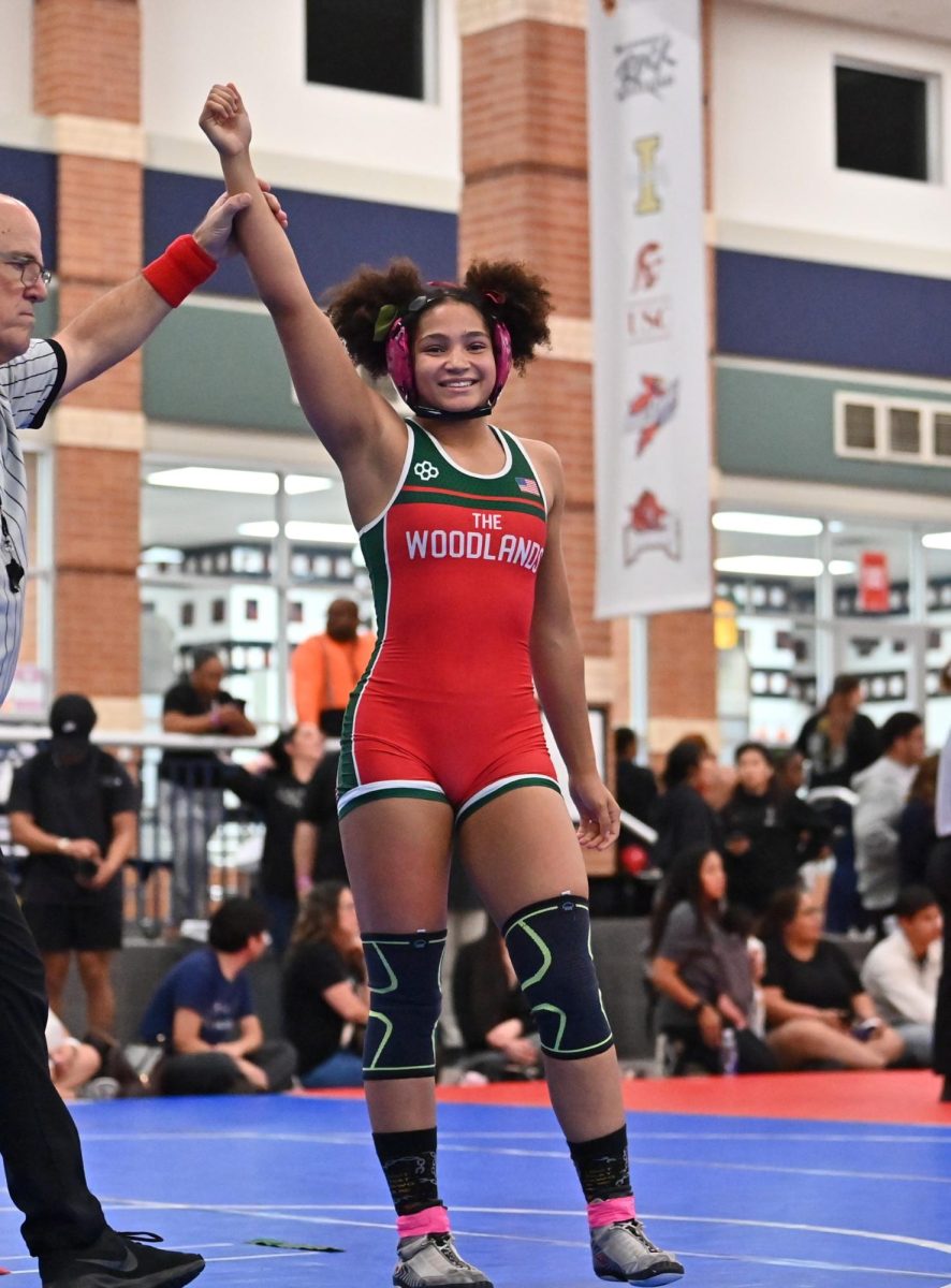 Junior Claire Guydon emerges victorious at state competition. Photo by M Guydon, used with permission.